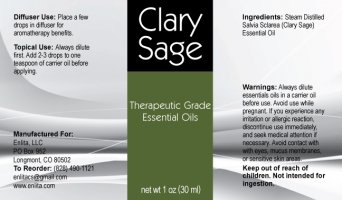 Clary Sage Essential Oil 30ml