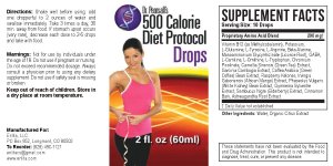 Dr. Pearsalls 500 Calorie Diet Drops