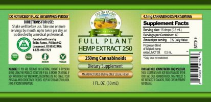 EF CBD Oil Extract 250 mg 1 oz. (30 ml)